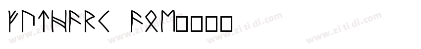 Futhark AOE字体转换